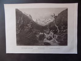 Der Roseg Gletscher