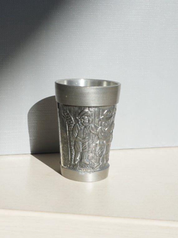 Tazze: Zinnbecher klein 3er Set – Nuovo (secondo la descrizione) da Giswil venduto da sowo60 4