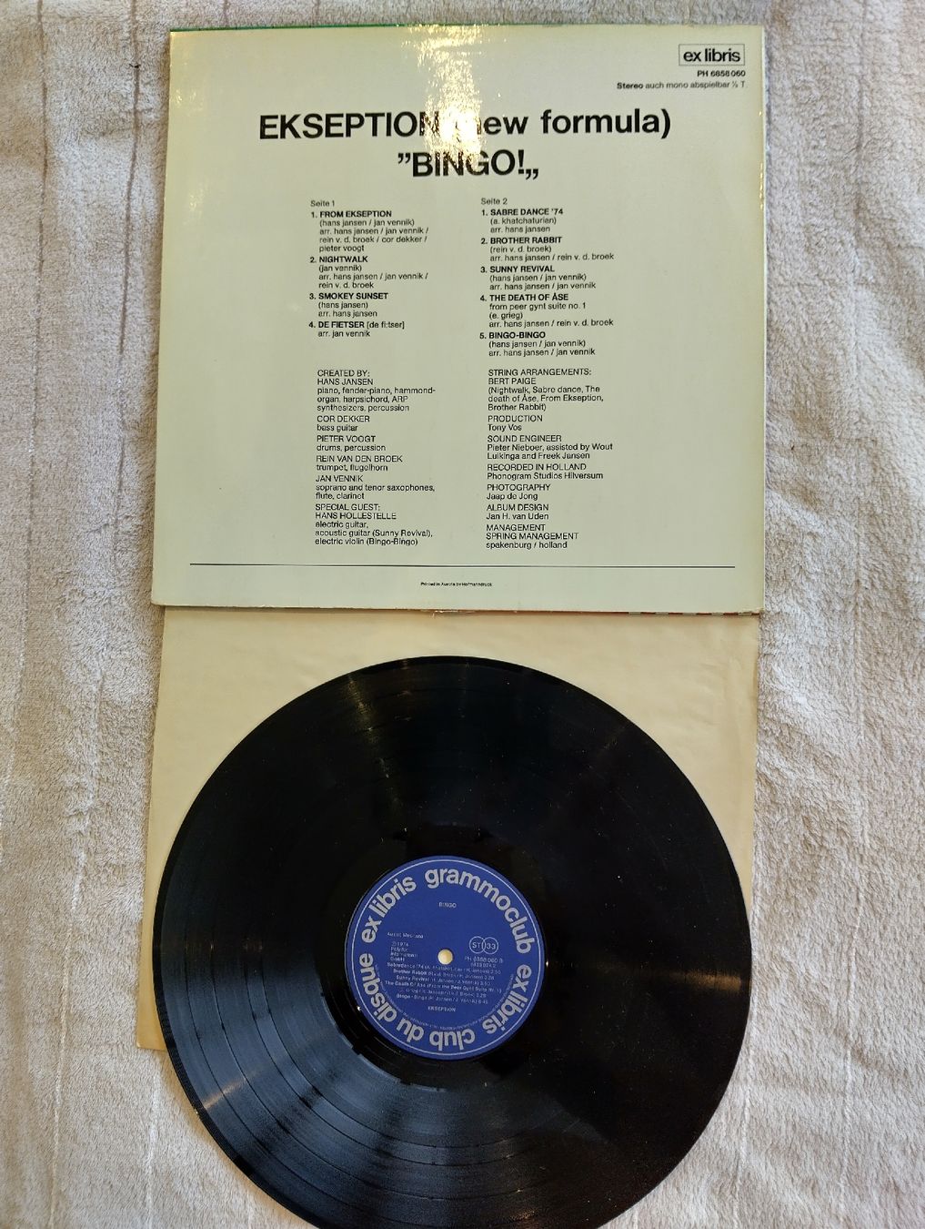 Dischi in vinile: 4 Vinyles Ekseption – Usato da Reconvilier venduto da mpa_7b2k 5