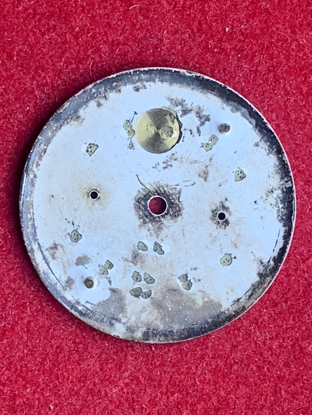 Cadran annulaire pendule horloge 59 - 100 mm dial (C8