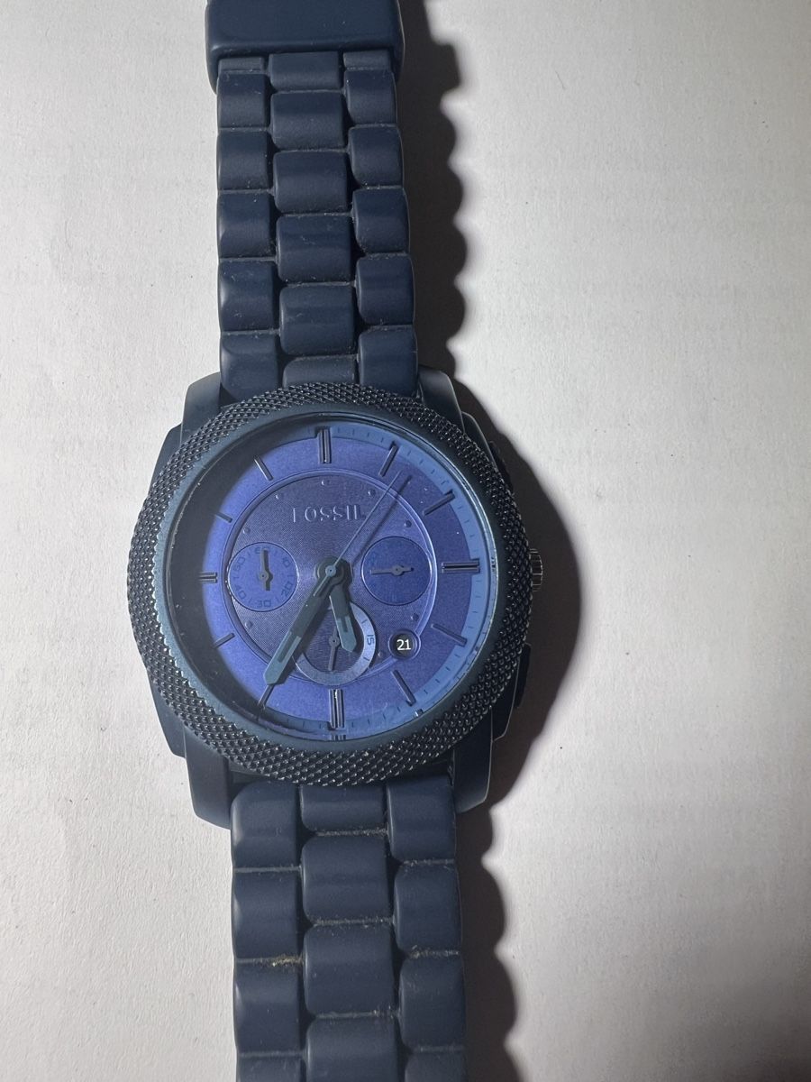 Fossil Orologi: Fossil Herrenuhr, dunkelblau, – Usato da Winterthur venduto da Fredy972 1
