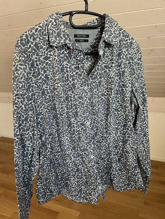 Marc O'Polo Hemd Gr. 42 / 44, tolles Muster, XL