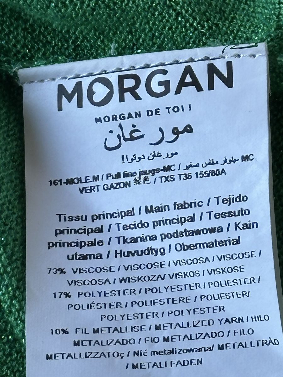 Morgan T-shirt: T-shirt misto viscosa Morgan – Usato da Castel San Pietro venduto da Moregi 3