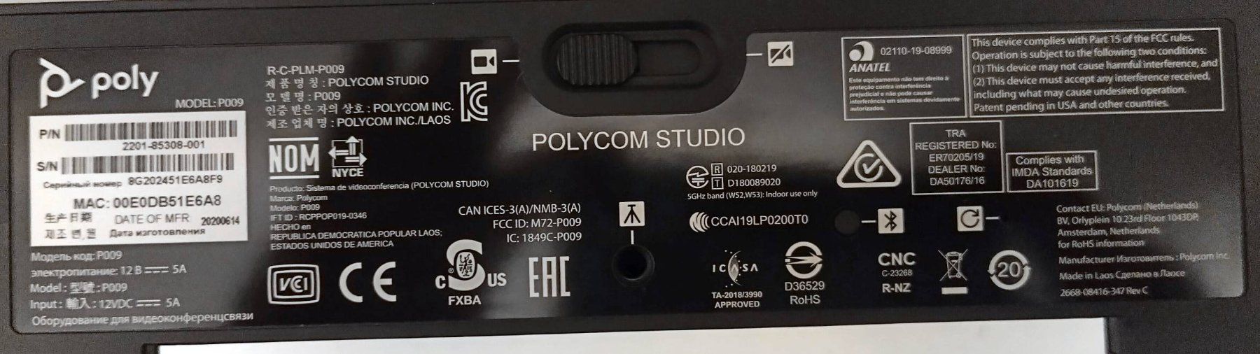 Polycom Webcams: Poly Studio USB Konferenz-Kamera ab 1 Fr. – D'occasion à Wilen b. Wollerau par Slent 1