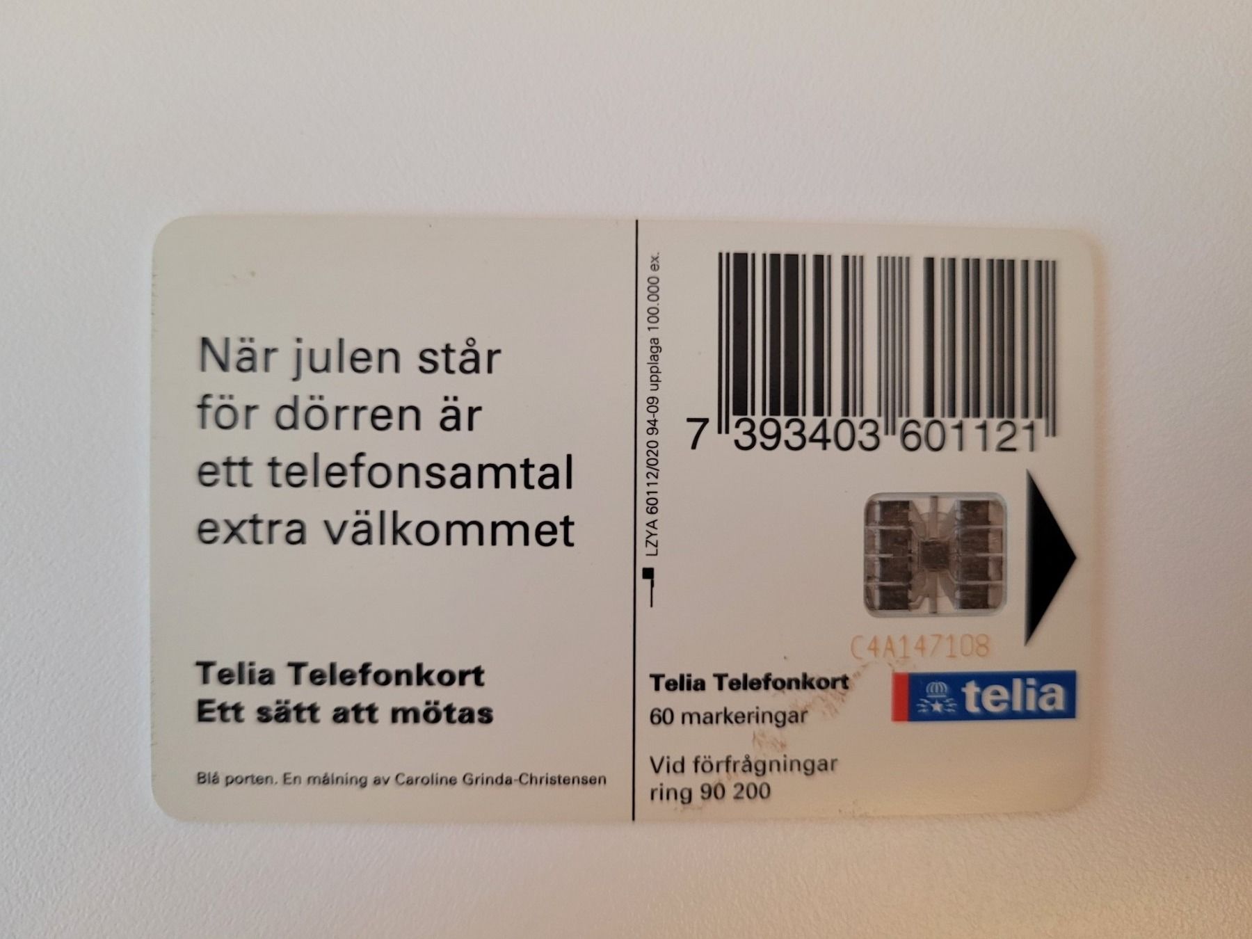 Schede telefoniche: Telefonkarte Schweden – Usato da Inwil venduto da Flower2325 1