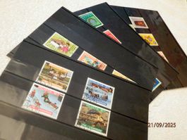4 Steckkarten, Pro Juventute, Sätze, 1970 - 2000, Kat. 21.-