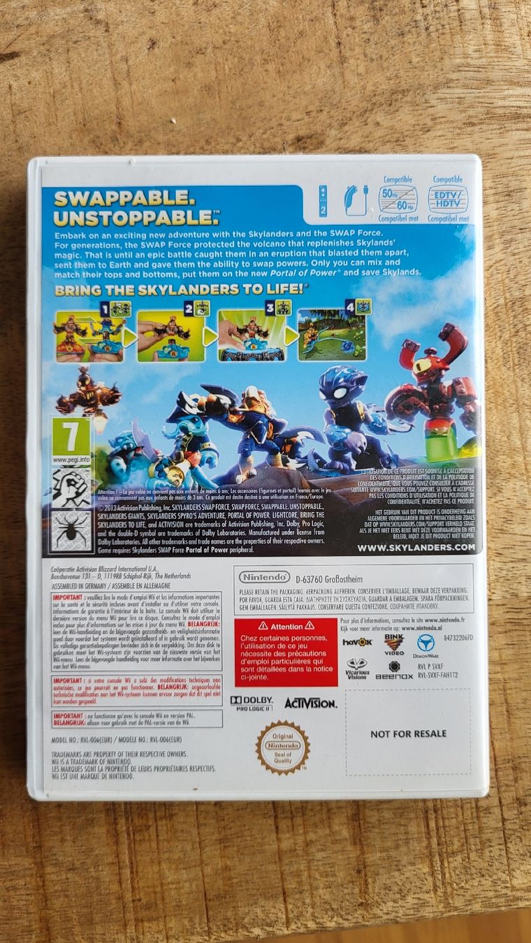 Nintendo Giochi: Skylanders Swap Force – Usato da Arbon venduto da barancek01 2