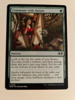 1 x Commune with Nature - Magic: The Gathering - MtG
