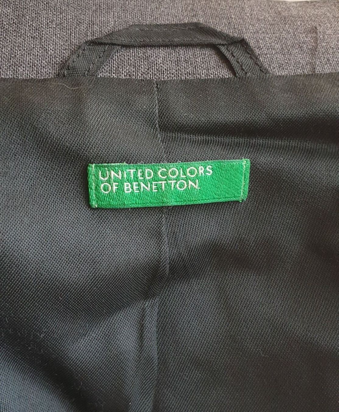 Benetton Giacche: Benetton Blazer ital. 40 ca. 34 d'grau – Nuovo (secondo la descrizione) da Füllinsdorf venduto da Sternenblick19 2