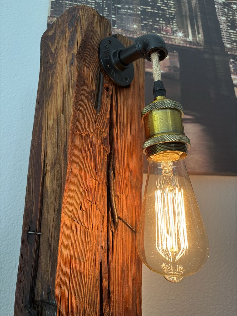 Lampen: Lampada originale con trave antico – Neu (gemäss Beschreibung) aus S. Antonino von raffosuisse 2