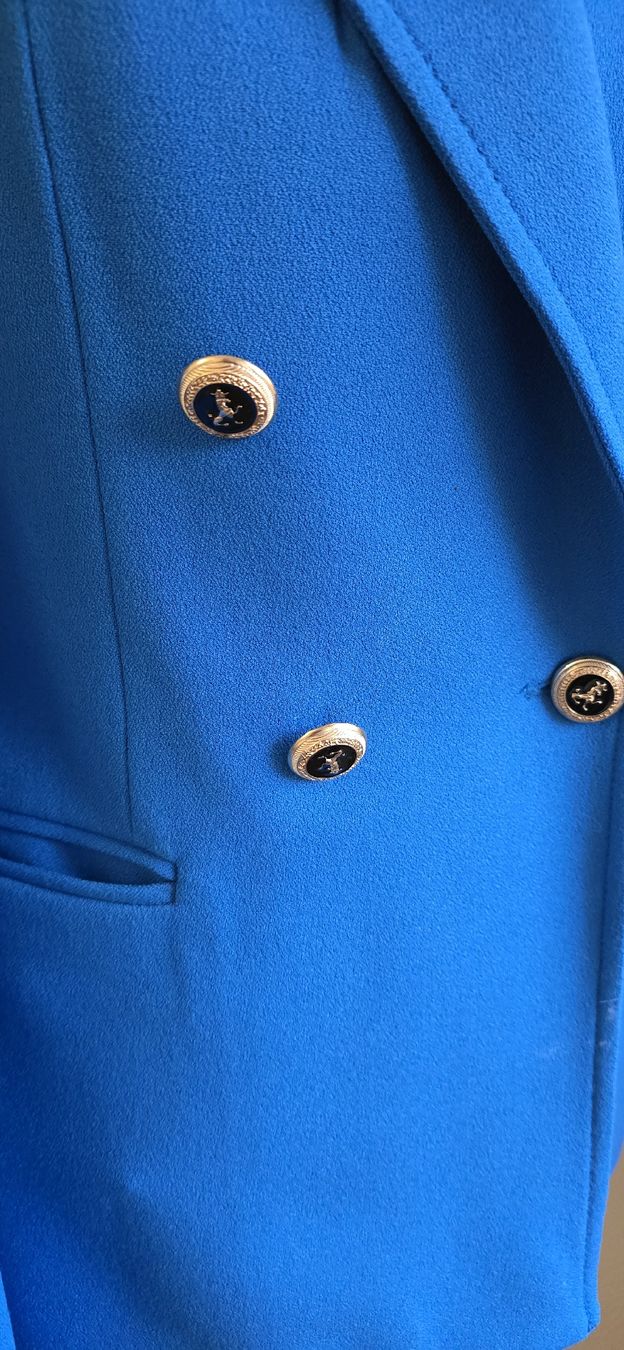 Zara Giacche: blazer neuf bleu électrique, taille XS  – Nuovo (secondo la descrizione) da Genève venduto da Saleena 1