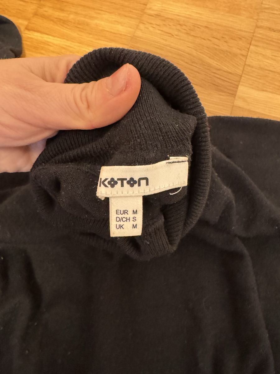Pullover & Sweatshirts: KOTON Rollkragenpullover, Schwarz, Gr. M - Winter Sale! – Gebraucht aus Jona von Good_luck_ 4