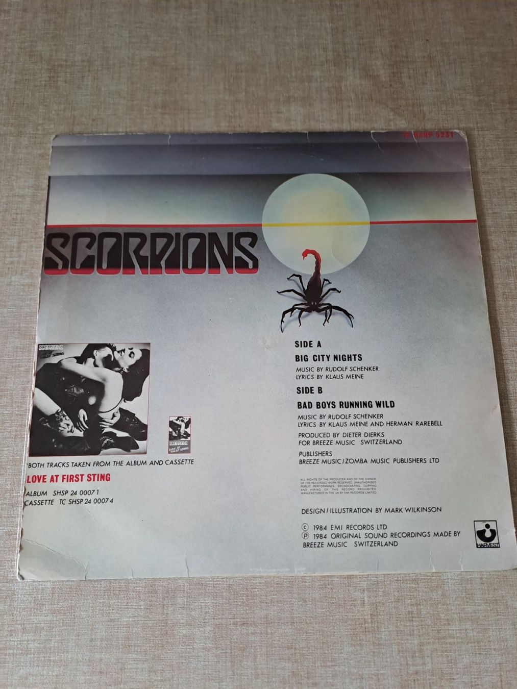 Dischi in vinile: Scoprpions Vinyl – Usato da Bitsch venduto da jajo79076 1