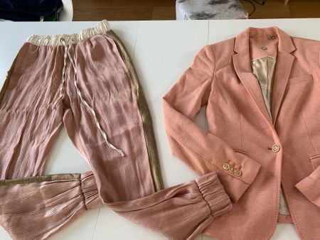 MASSIMO DUTI Blazer + Zara Pumphose 36