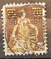 Helvetia mit Schwert Nr. 135,  1915
