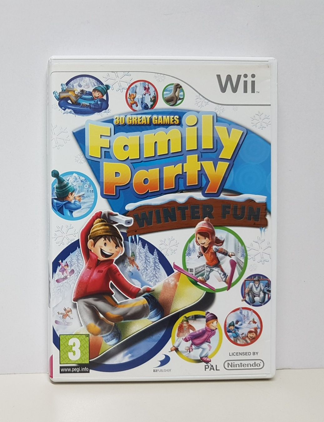 Nintendo Giochi: Wii Family Party Winter Fun – Usato da Schüpfheim venduto da Game-Paradis 1