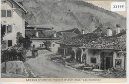 Les plus anciennes maisons d'Orvin dites - Les Sarasins