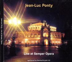 Jean-Luc Ponty LIVE AT SEMPER OPERA Guy Nsangué Akwa Jazz CD
