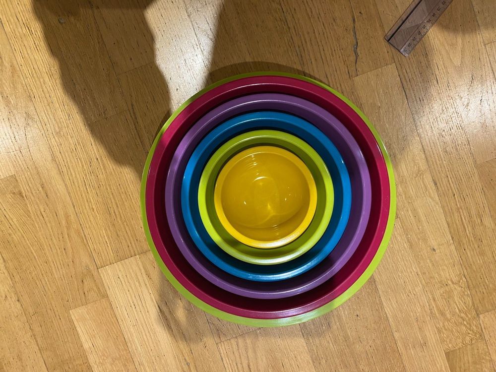 ZAK Gemini Melamin-Edelstahl-Schüssel - 16 Cm Durchmesser, Gelb, Spülmaschinengeeignet