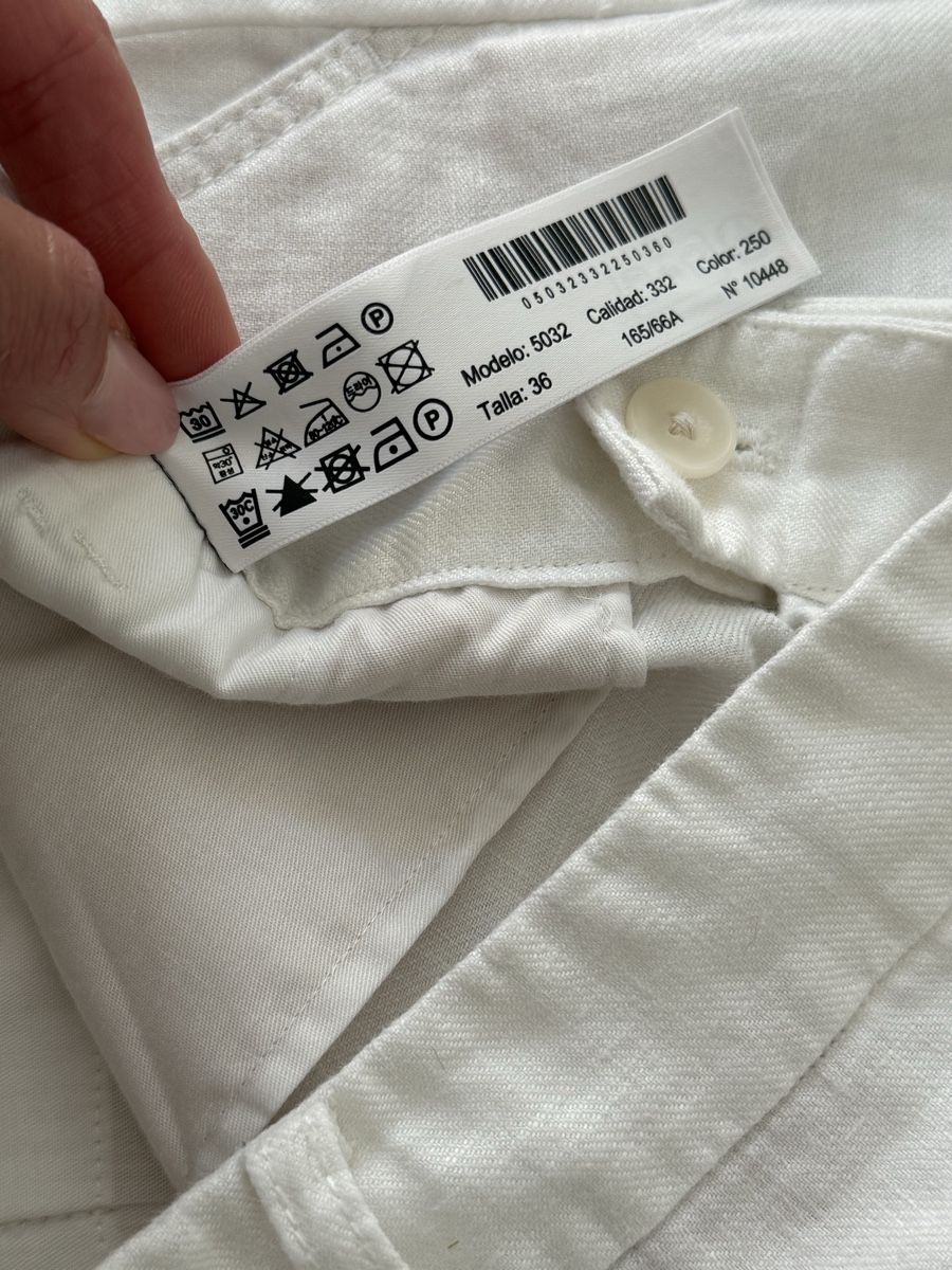 Massimo Dutti Pantaloni: Massimo Dutti Hose weiss Grösse 36  – Usato da Ottenbach venduto da Suni_82 3