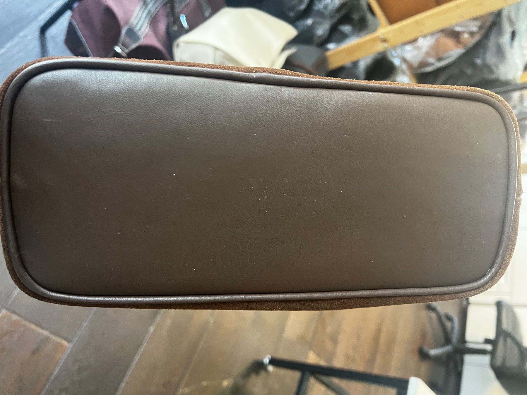 Borse da donna: Echte Wildleder-Handtasche mit Ledergriff – Nuovo e nell'imballaggio originale da Bözberg venduto da sojana 4