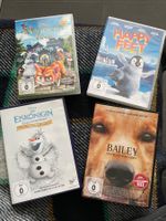 DVDs 4er Set - Magische Haus- Happy Feet- Eiskönigin- Bailey