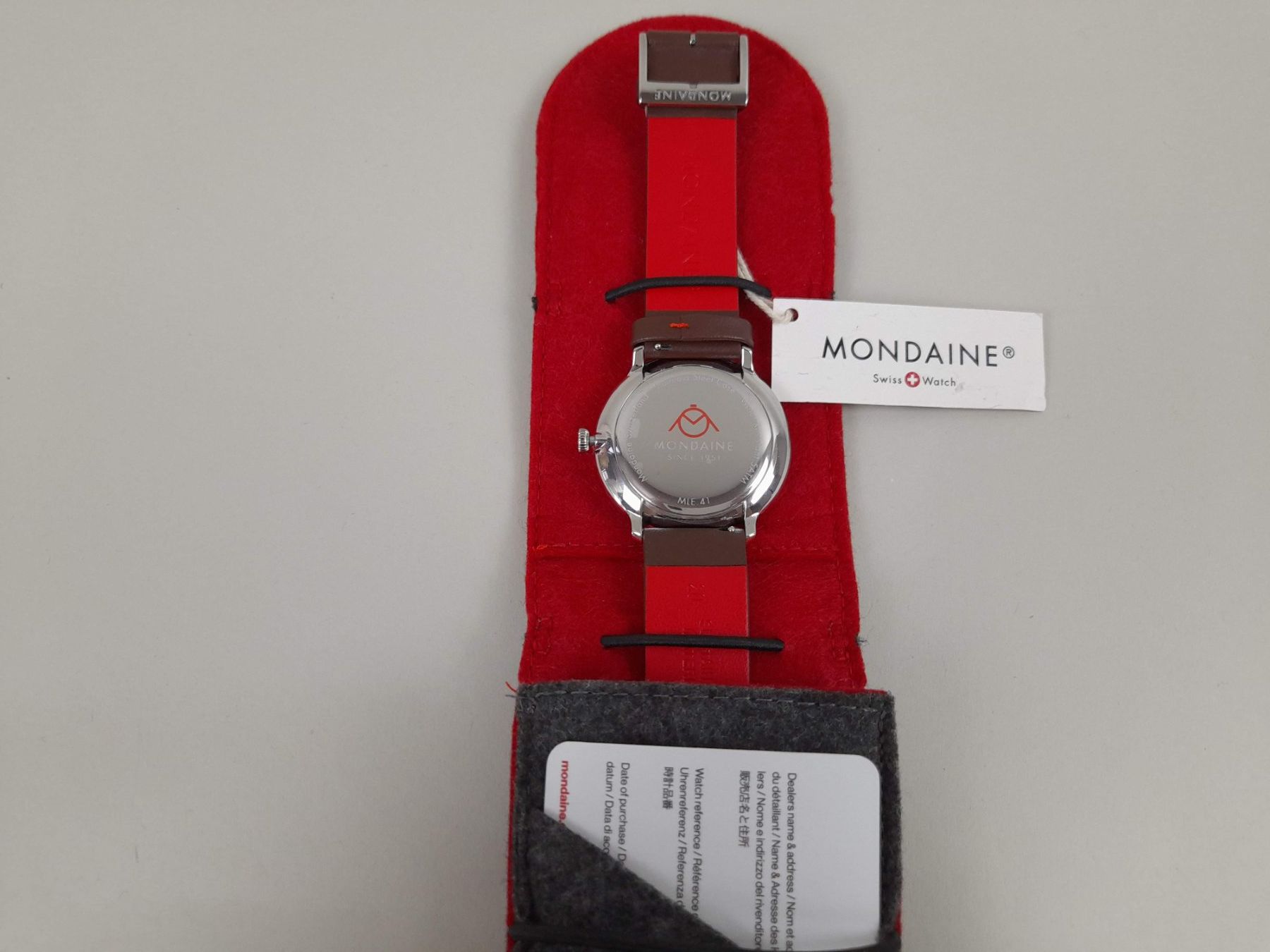 Mondaine Orologi: MONDAINE Doppio Big Uhr – Nuovo (secondo la descrizione) da Liebefeld venduto da Restwert_Liebefeld 3