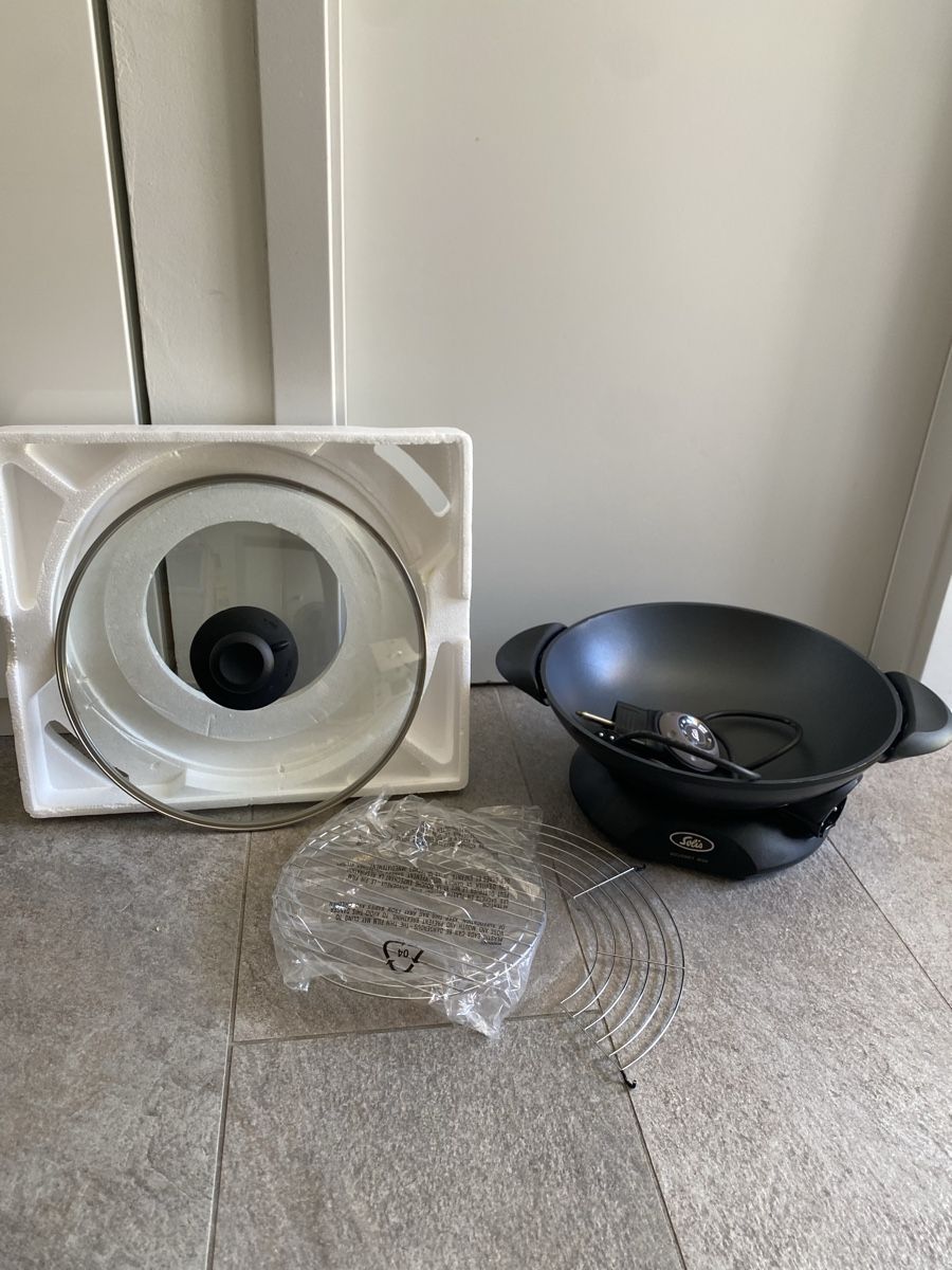 Poêles: Poêle Wok électrique Solis Gourmet – D'occasion à Chéserex par noa.schwab 1