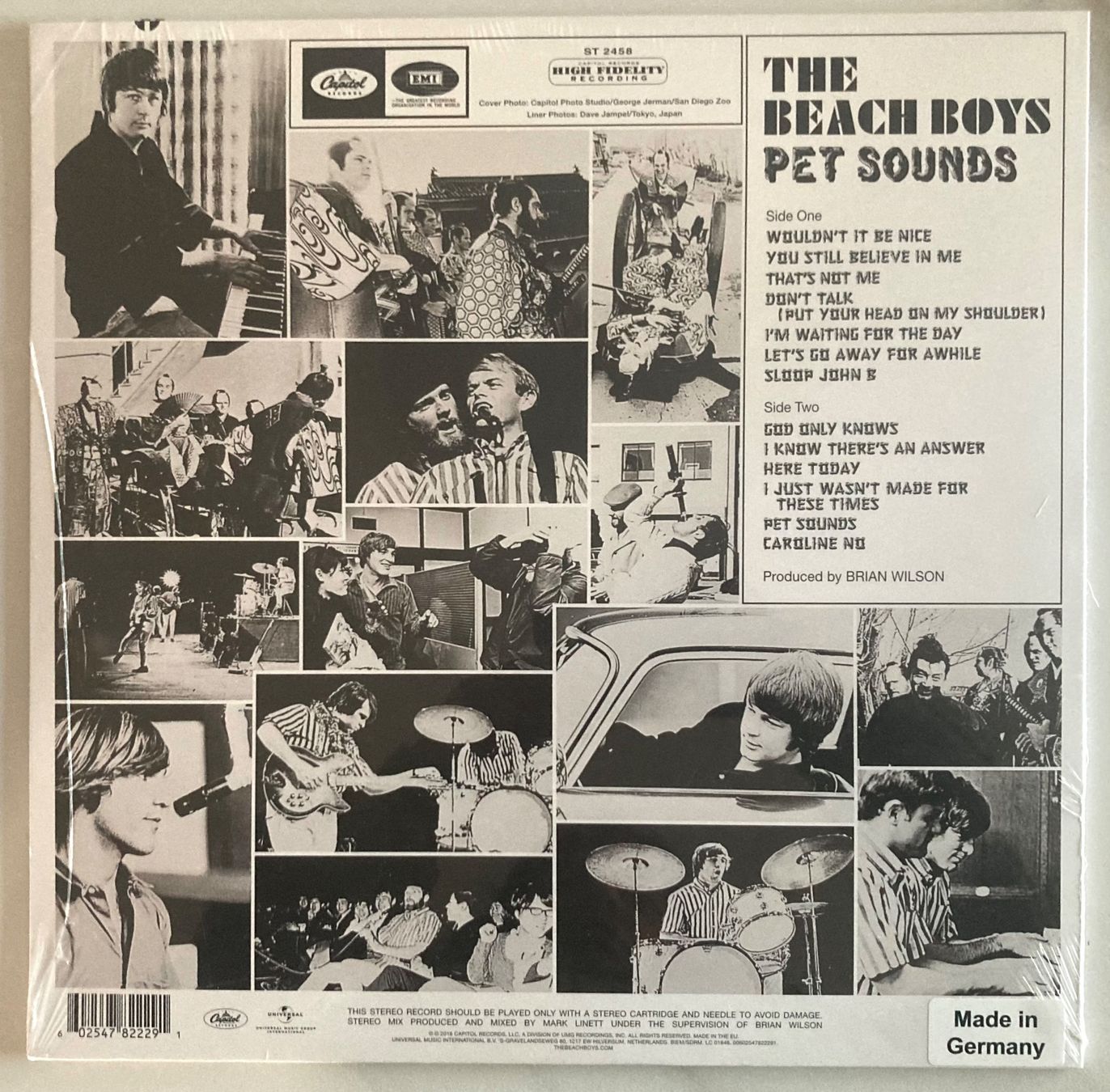 Dischi in vinile: THE BEACH BOYS - PET SOUND – Nuovo e nell'imballaggio originale da Poliez-Pittet venduto da Newtown-Records 1