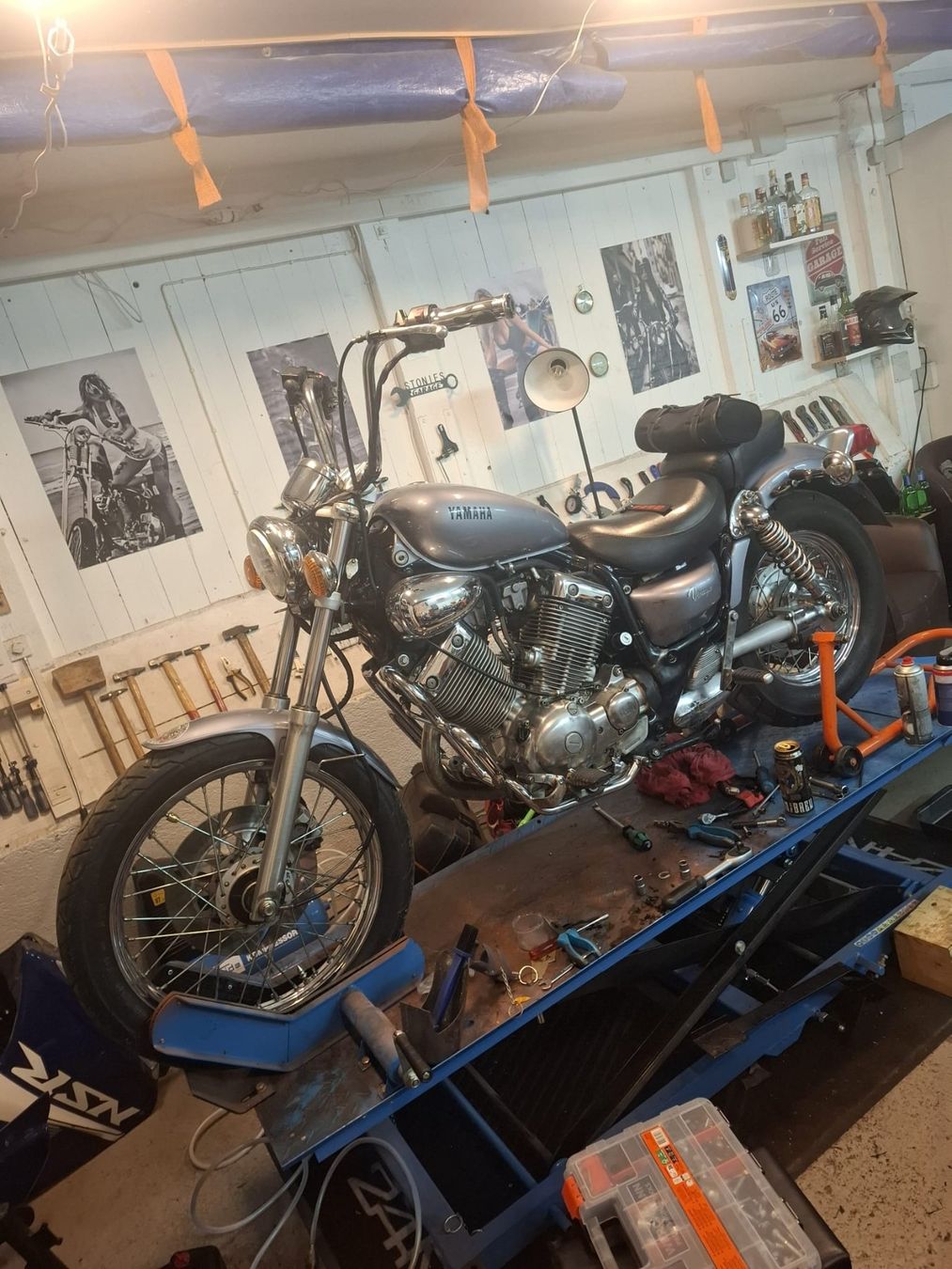 Yamaha Chopper: Yamaha XV 535 mit MFK – Usato da Rotkreuz venduto da Babo21