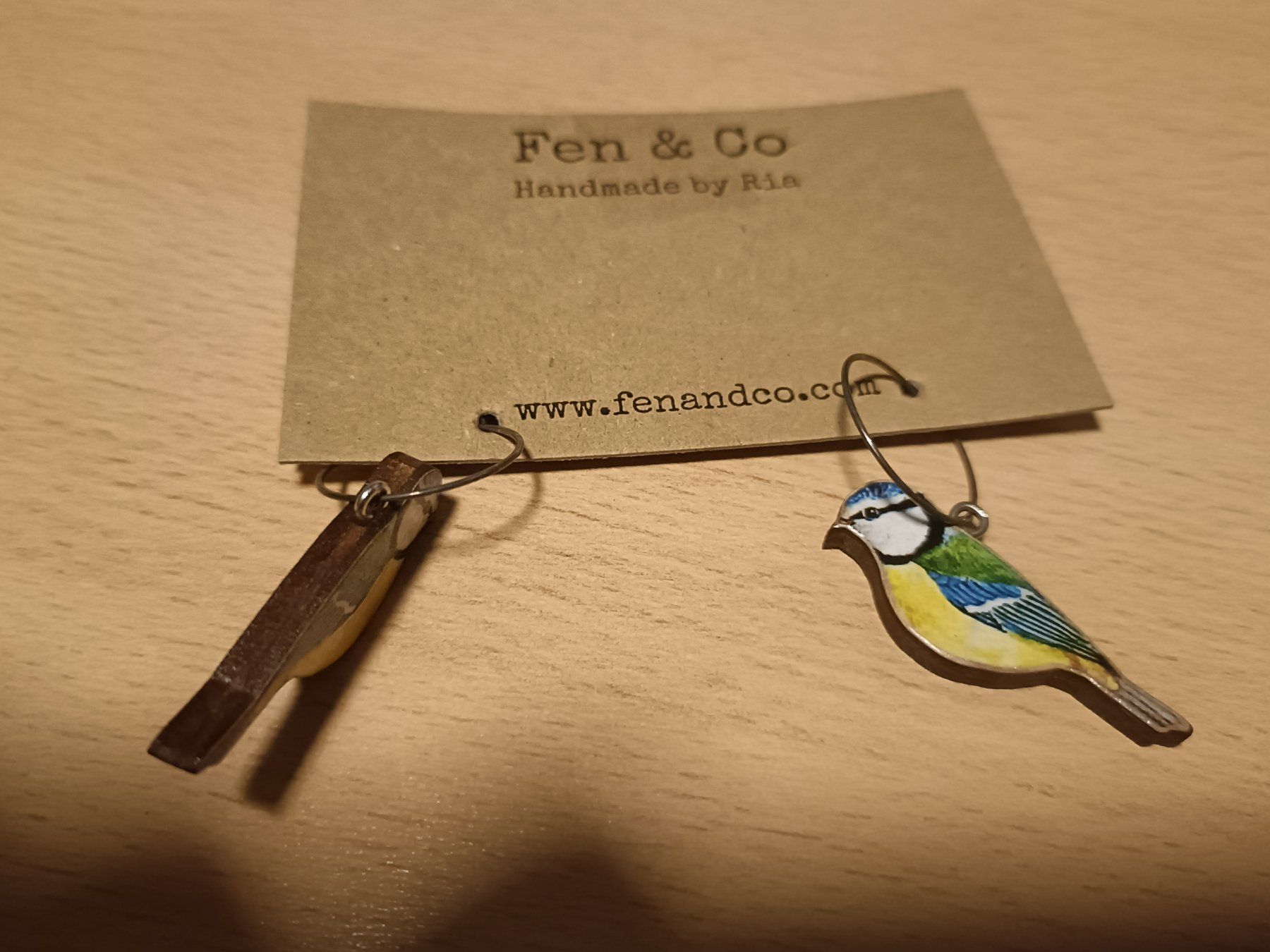 Orecchini pendenti & Orecchini a lobo: Blaumeisen Ohrringe Handmade – Nuovo e nell'imballaggio originale da Schinznach Bad venduto da knucker 2