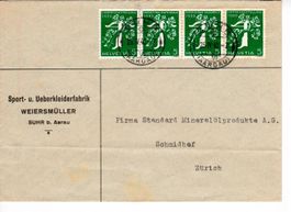 Sport u. Ueberkleiderfabrik Weiersmüller Suhr bei Aarau 1940