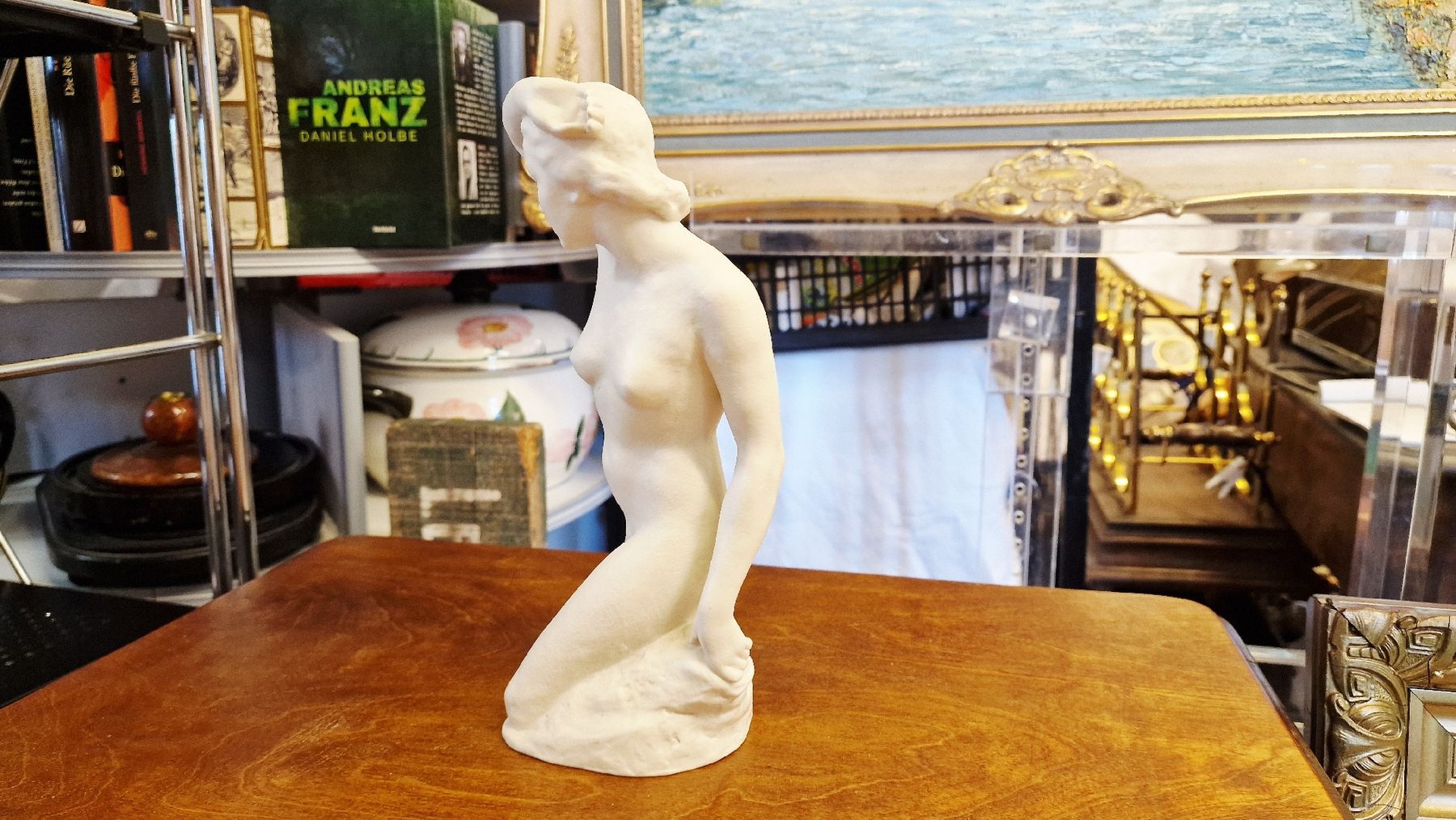 Rosenthal Figuren: Rosenthal, Frauenfigur, Top! 26cm. – Gebraucht aus BERN von Intarsia 4