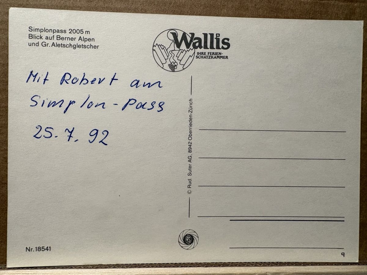 Cartes postales: AK von Simplonpass – D'occasion à Rümlang par Kartenpost1 1