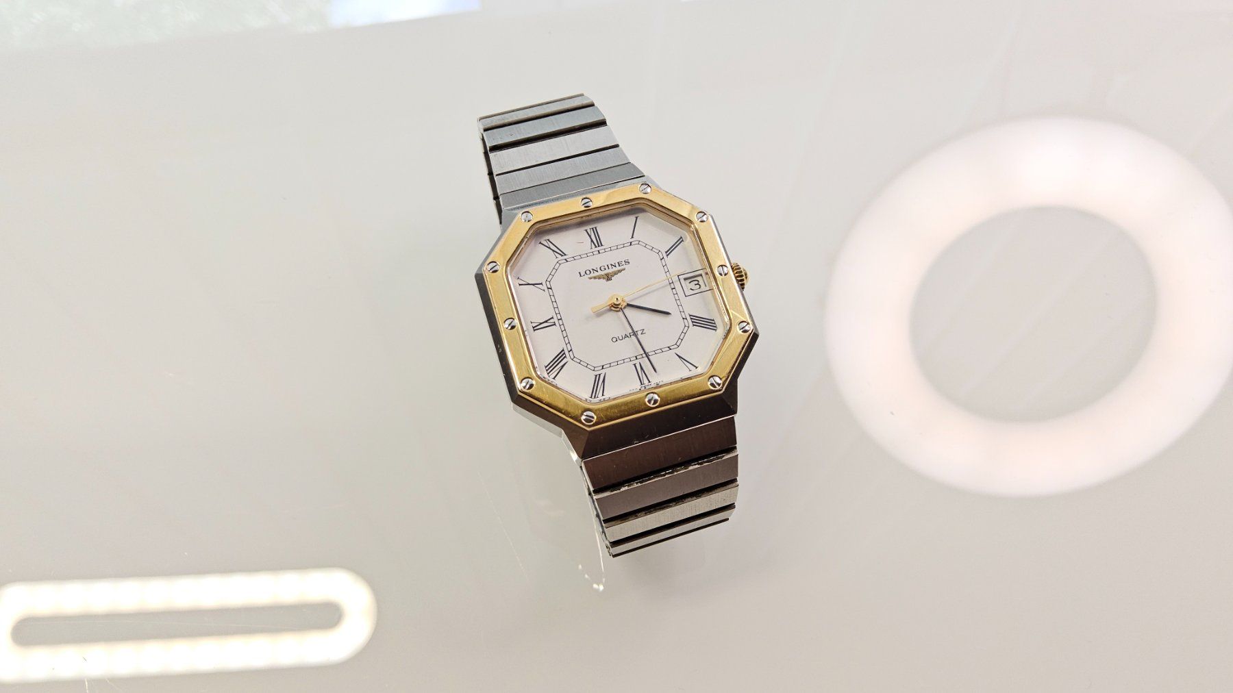 Longines Orologi: Montre Longines vintage avec boîte – Difettoso da Malleray venduto da Frederic24 3