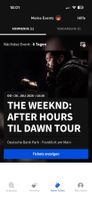 Konzert Tickets für THE Weeknd in Frankfurt am 30.07.2026