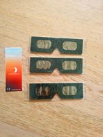 3x Sonnenfinsternis Eclipse SAFE CE EN ISO 12312-2 2015 neu