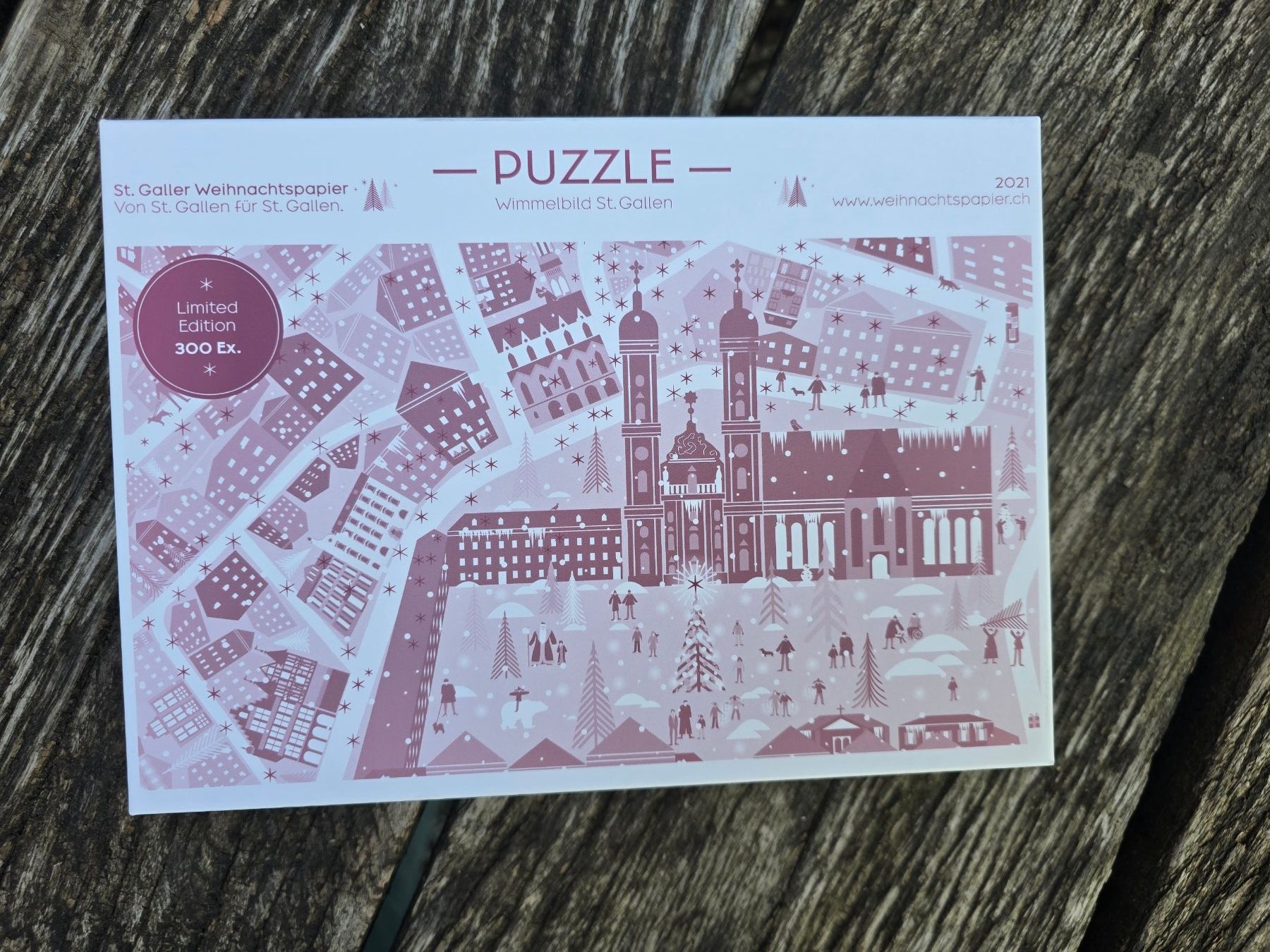 Puzzle: St. Gallen Puzzle, Limited Edition 300 Ex. – Nuovo (secondo la descrizione) da Romanshorn venduto da Rachacha
