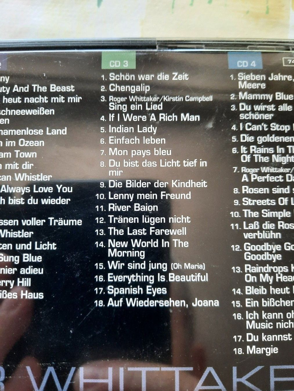 CDs: Cd Roger Witthaker - Ultimate Hits 4 Cds – Gebraucht aus Pully von bro_n52j 4
