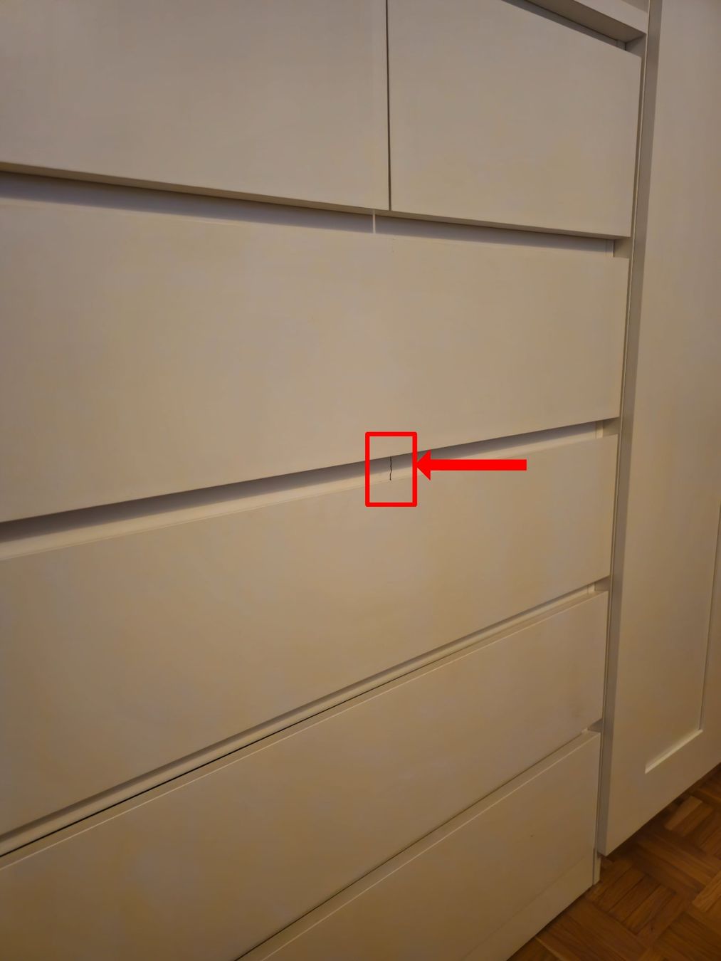 Ikea Cassettiere: IKEA MALM KOMMODE MIT 6 SCHUBLADEN – Usato da St. Gallen venduto da Cat_s 1
