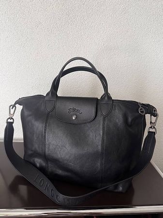 Neue Longchamp aus Leder (original!)