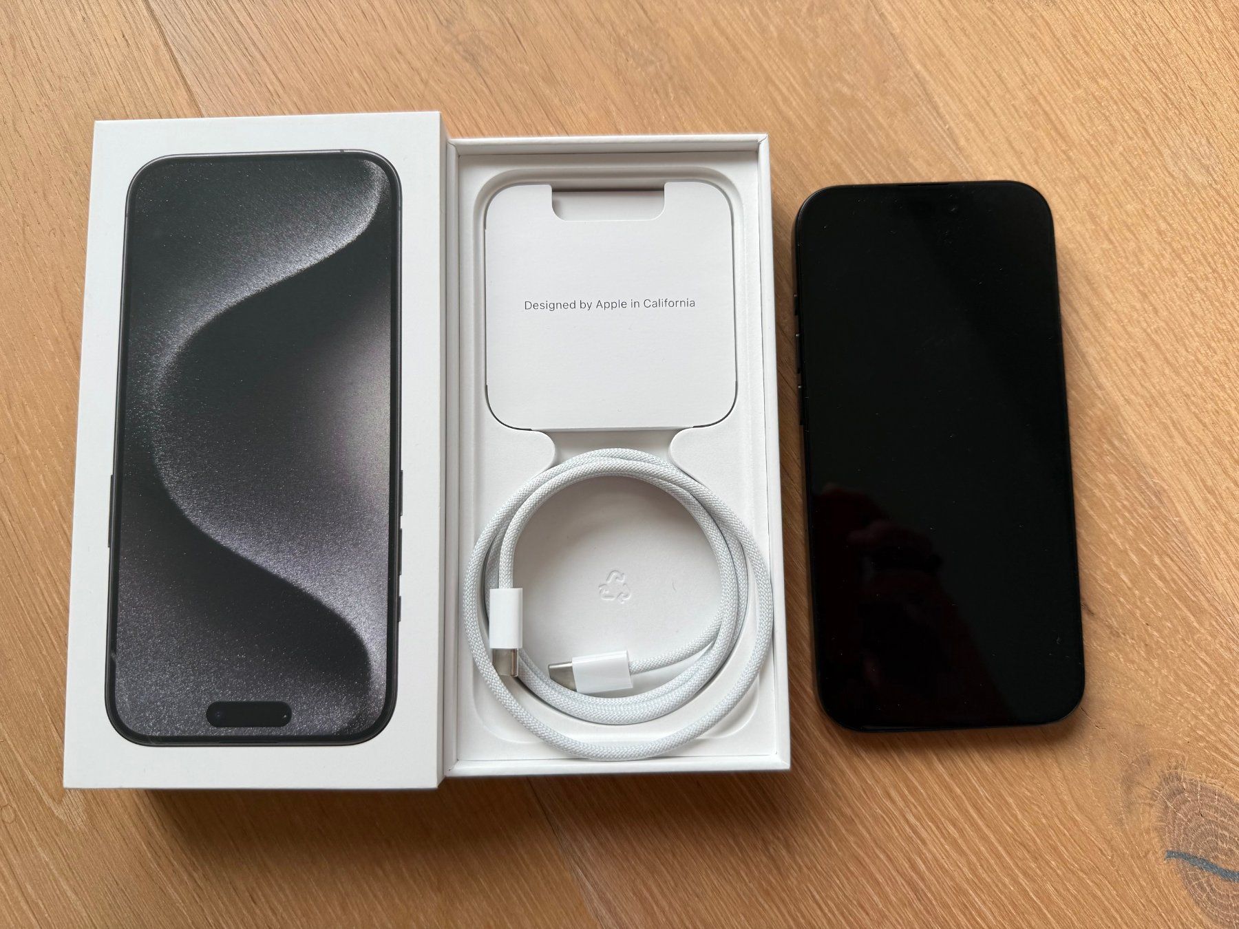 Apple Handys / Smartphones: iPhone 15 Pro 256 gb – Gebraucht aus Guntershausen von acquamarin02