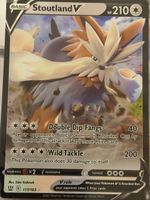 Pokémon Karte Stoutland V 117/163 neu