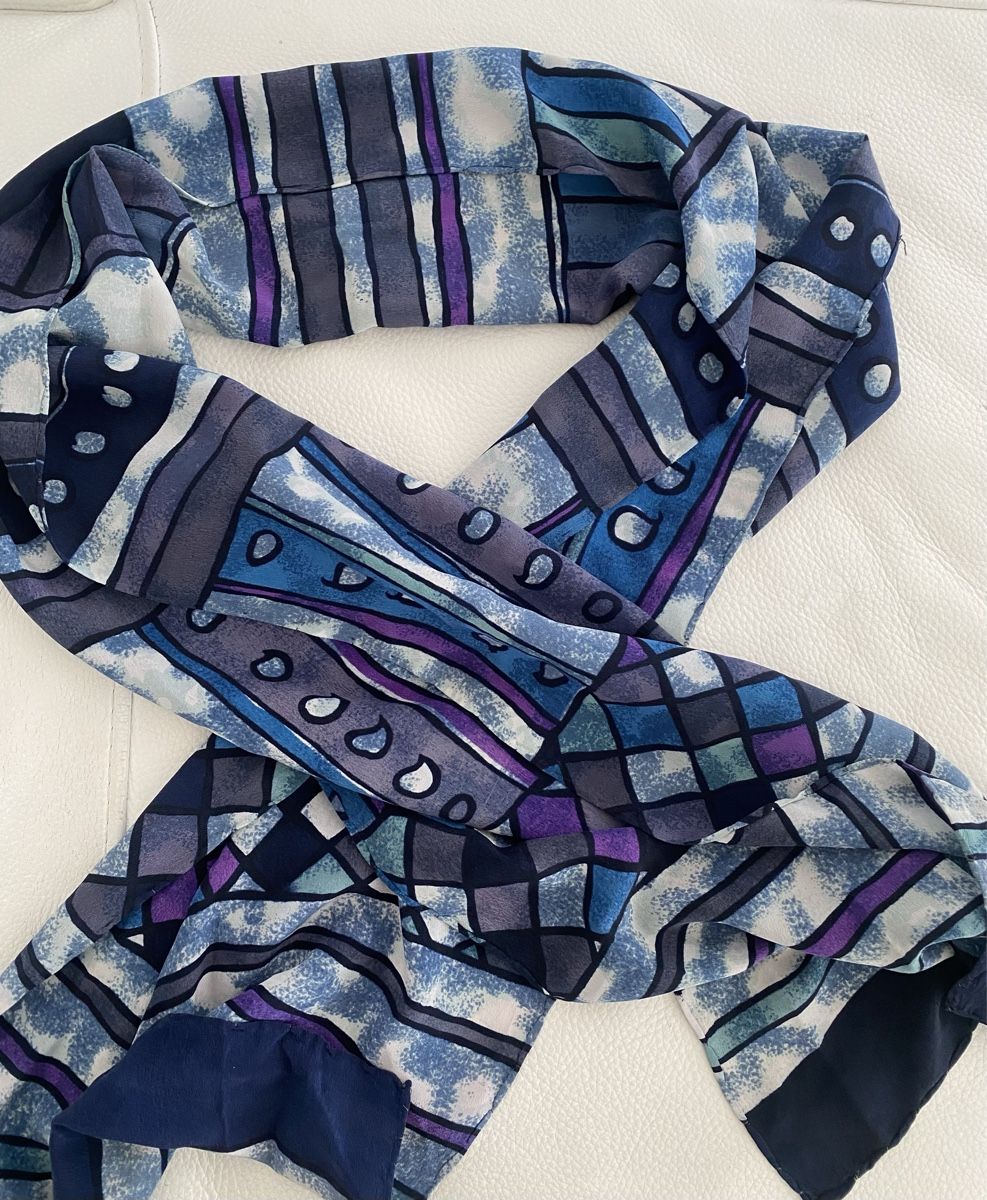 Foulard & Sciarpe: Seiden Schal 🌸 – Usato da Opfikon venduto da Luis144 4