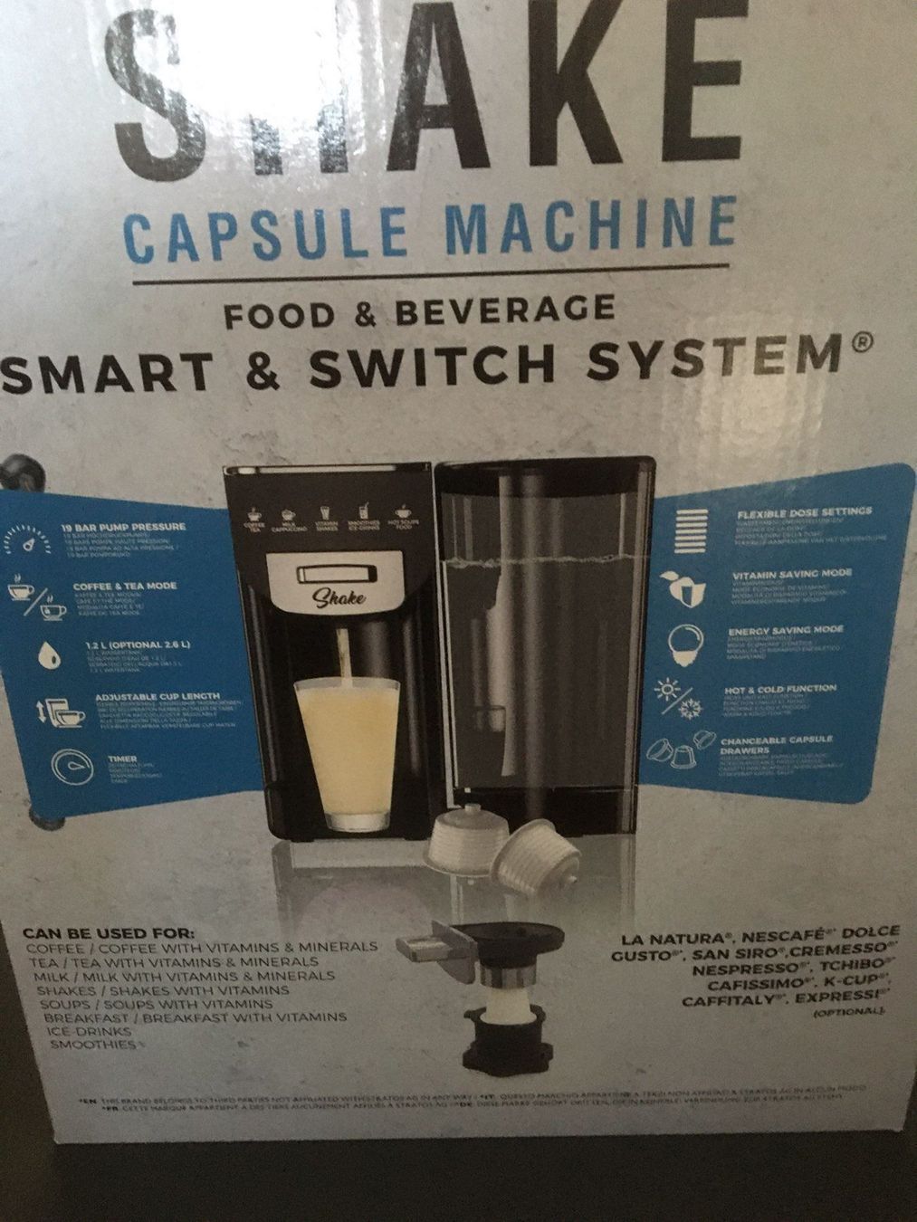 Machines à café & Machines à expresso: SanSiro Smart & Switch Kapselmaschine – Neuf avec emballage d'origine à Benken ZH par Faro50