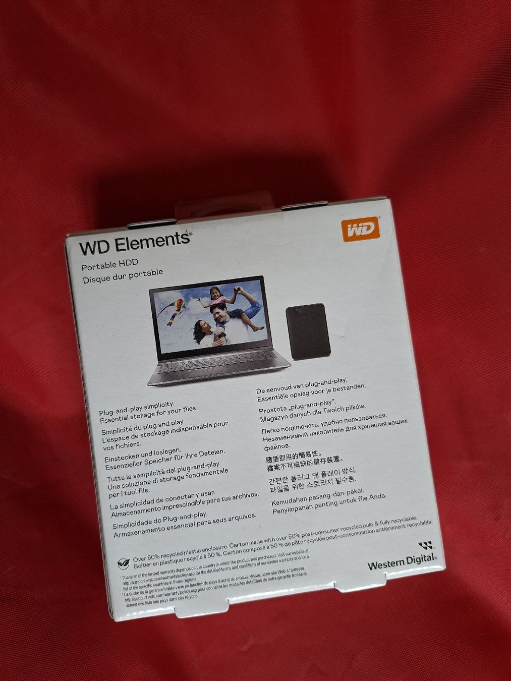 Western Digital Harddisks: WD Elements Portable HDD 2TB neu originalverpackt  – Neu und originalverpackt aus Zürich von Mountainswiss88 2