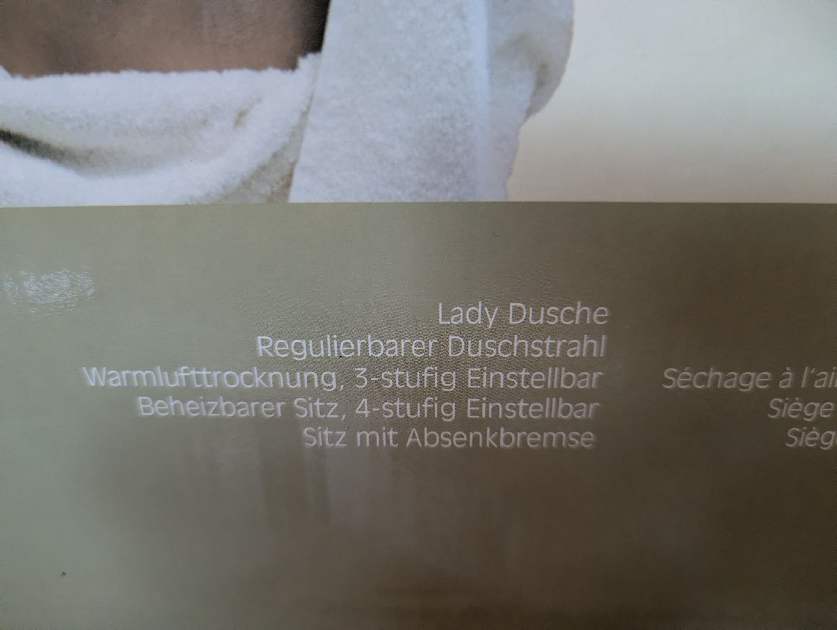 WC: Dusch-Wc Cleanline (Ring) NEU – Neuf (Voir description) à Sternenberg par pae_h5q2 1
