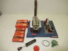 Wilesco Dampfmaschine D10 mit Dynamo, ungetestet
