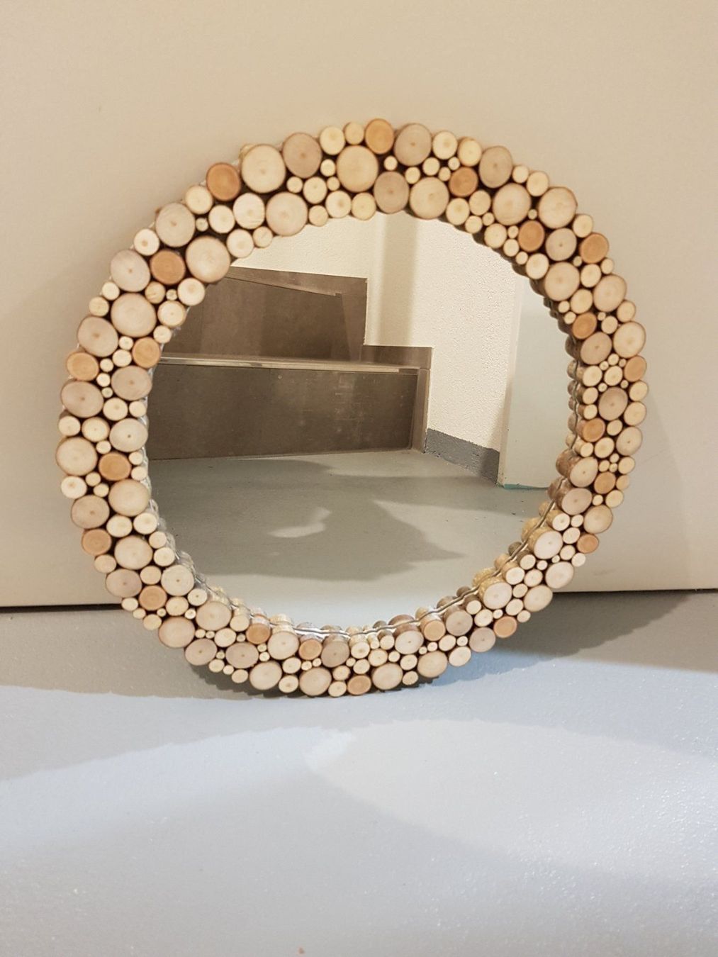 Specchi: Spiegel Holzrahmen Rund – Usato da Brunnen venduto da kent03