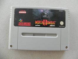 Super Nintendo SNES Action Kult Game Spiel Mortal Kombat 2